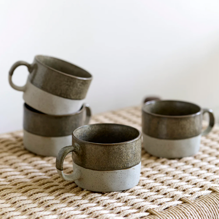 'Mineral Mug set of 4 - Copper