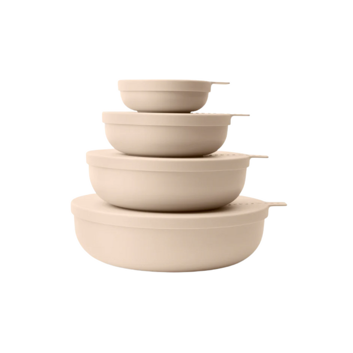 'Styleware Nesting Bowl 4 Piece - Biscotti