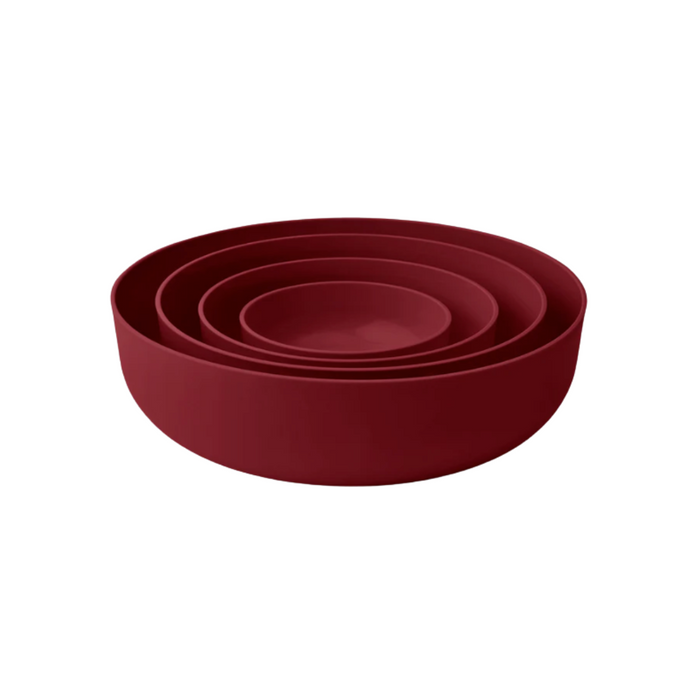 'Styleware Nesting Bowl 4 Piece - Merlot