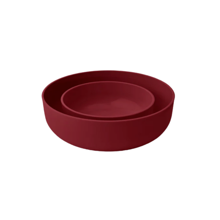 'Styleware Nesting Bowl 2 Piece - Merlot