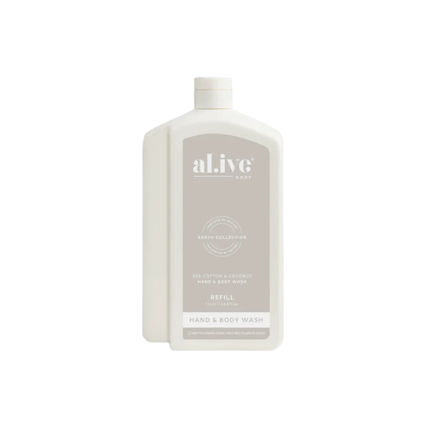 Alive Sea Cotton & Coconut Wash (Refill)