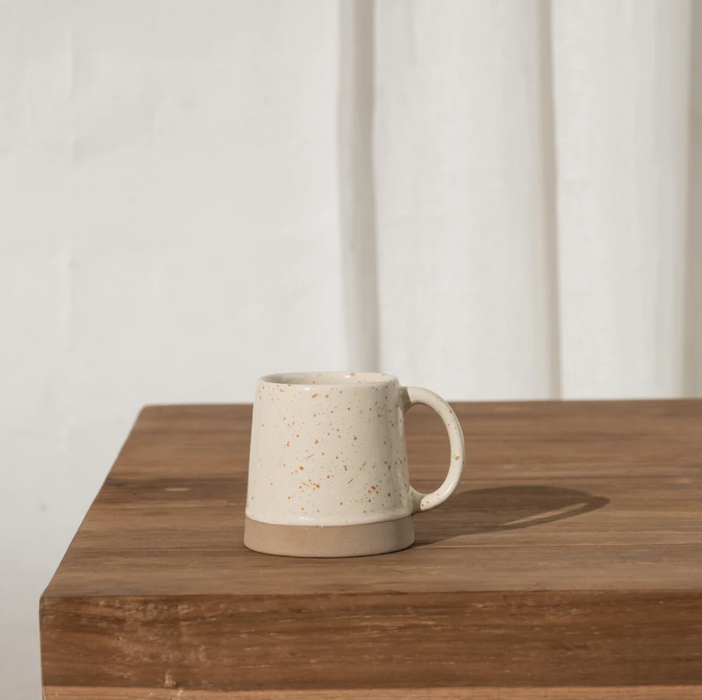 Andrees Angled Dipped Mug - Cream