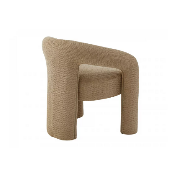 Albi Dining Chair - Sand Boucle Fabric
