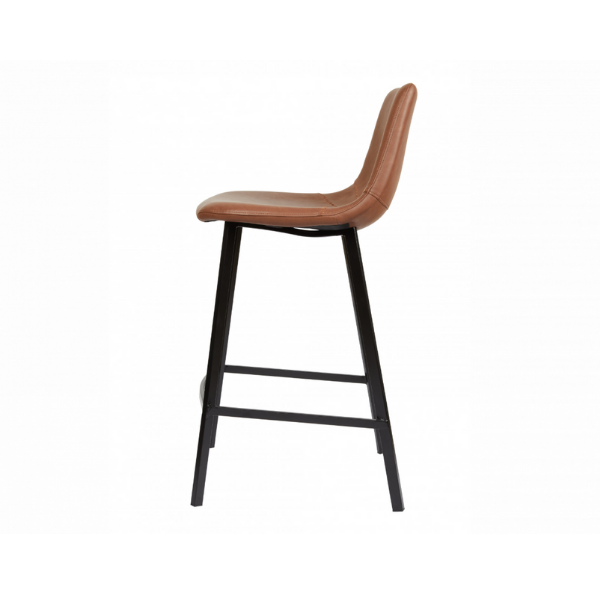 Hugh Bar Stool - Cognac