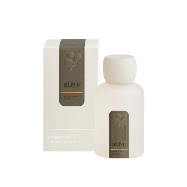'Alive Green Pepper & Lotus Room Spray 100ml