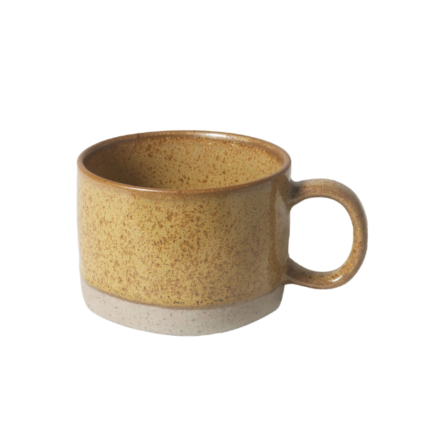 Mugs Set/4 Citrine Mineral Mugs