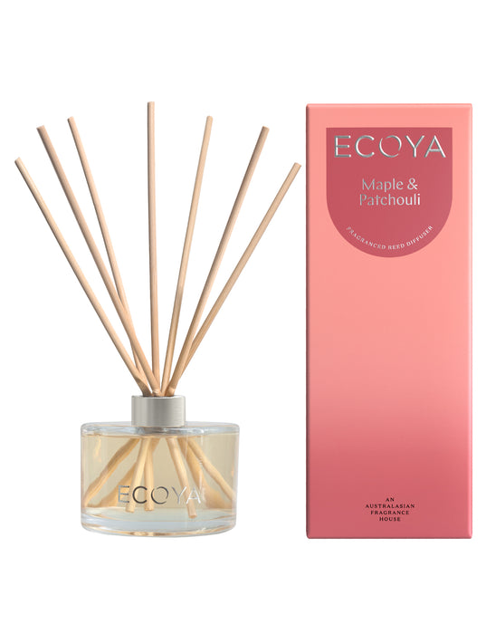 Ecoya Reed Diffuser 200ml - Maple & Patchouli