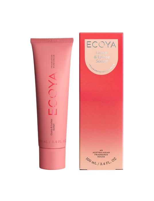 Ecoya Hand Cream 100ml - Guava & Lychee