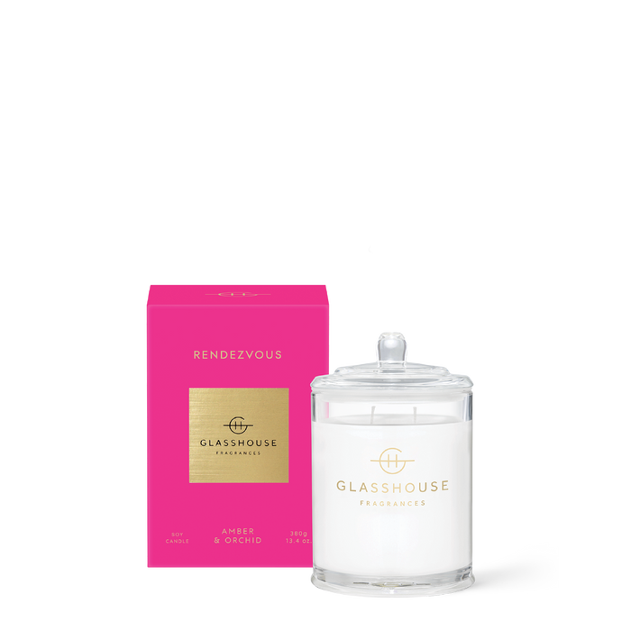 Glasshouse 380g Candle - Rendezvous