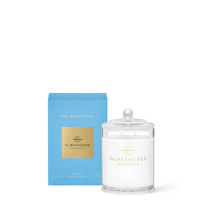 Glasshouse 380g Candle - The Hamptons
