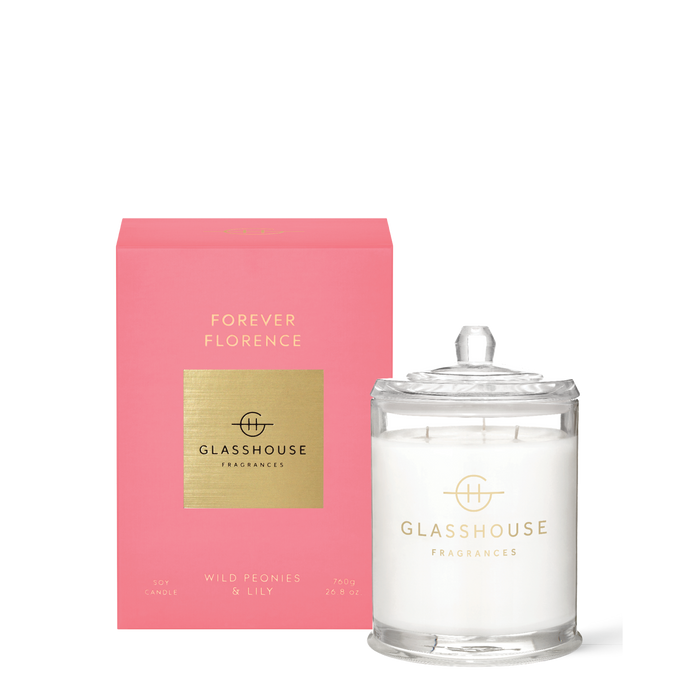 Glasshouse 760g Candle - Forever Florence