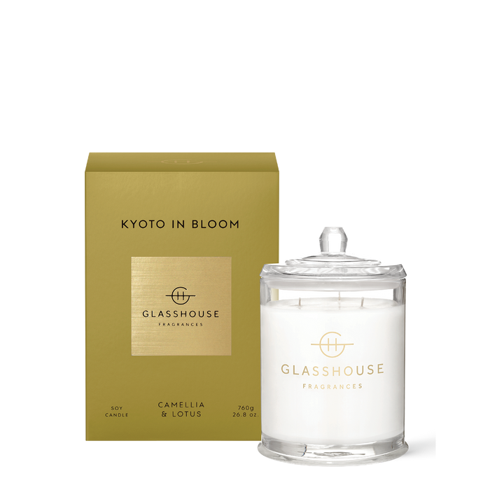 Glasshouse 760g Candle - Kyoto In Bloom