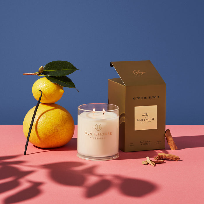 Glasshouse 380g Candle - Kyoto In Bloom