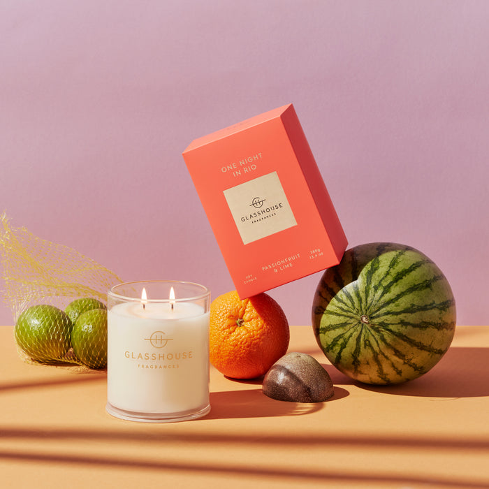 Glasshouse 380g Candle - One Night In Rio
