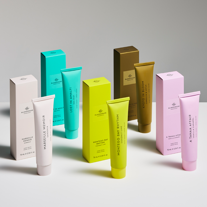 'Glasshouse 75ml Hand Cream - Kyoto In Bloom