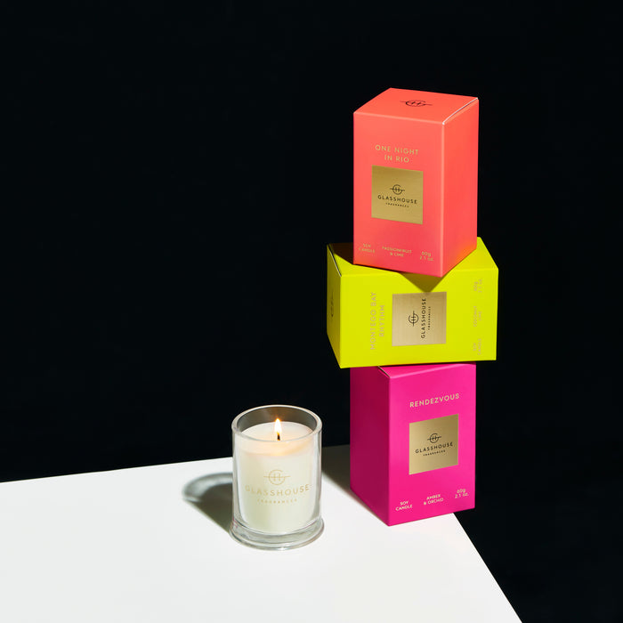 Glasshouse 60g Candle - Rendezvous