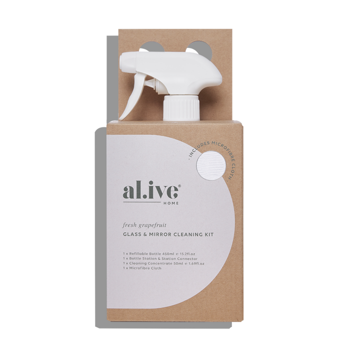 al.ive Glass & Mirror Cleaning Kit