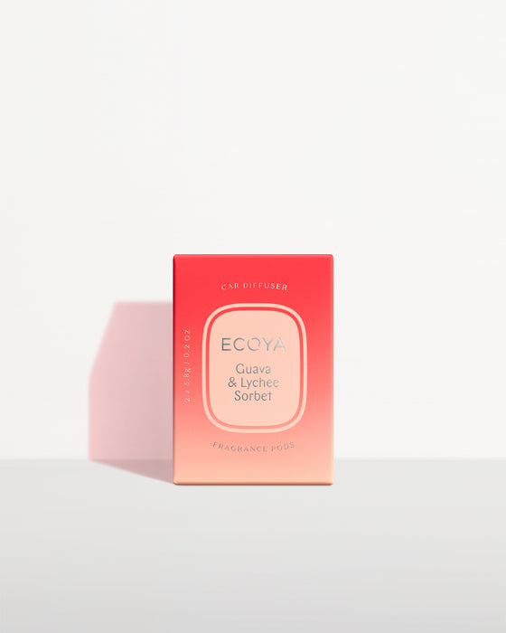 'Ecoya Car Diffuser Fragrance Pod - Guava Lychee