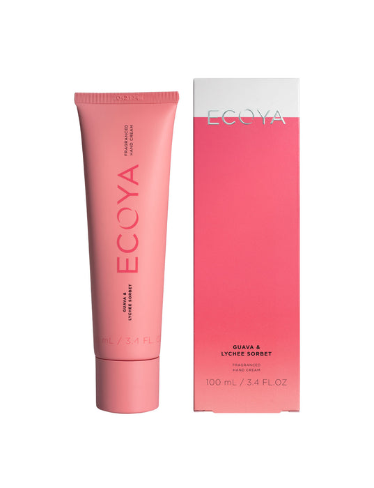 Ecoya Hand Cream 100ml - Guava & Lychee