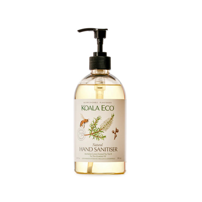 Natural Hand Sanitiser 500ml Pump - Lemon Scented Tea Tree