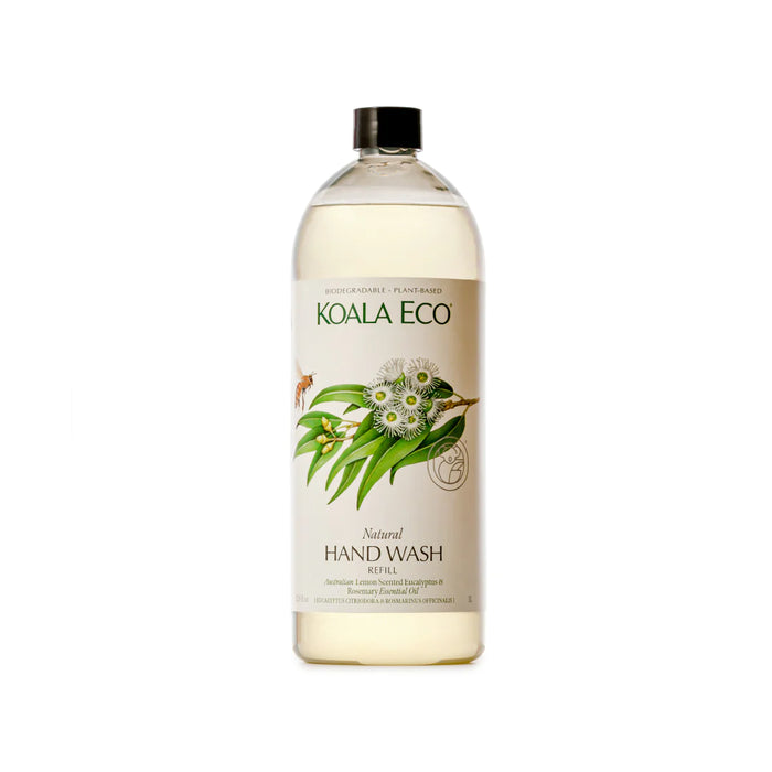 koala eco Hand Wash 1L Refill - Lemon Scented Eucalyptus & Rosemary Essential Oil