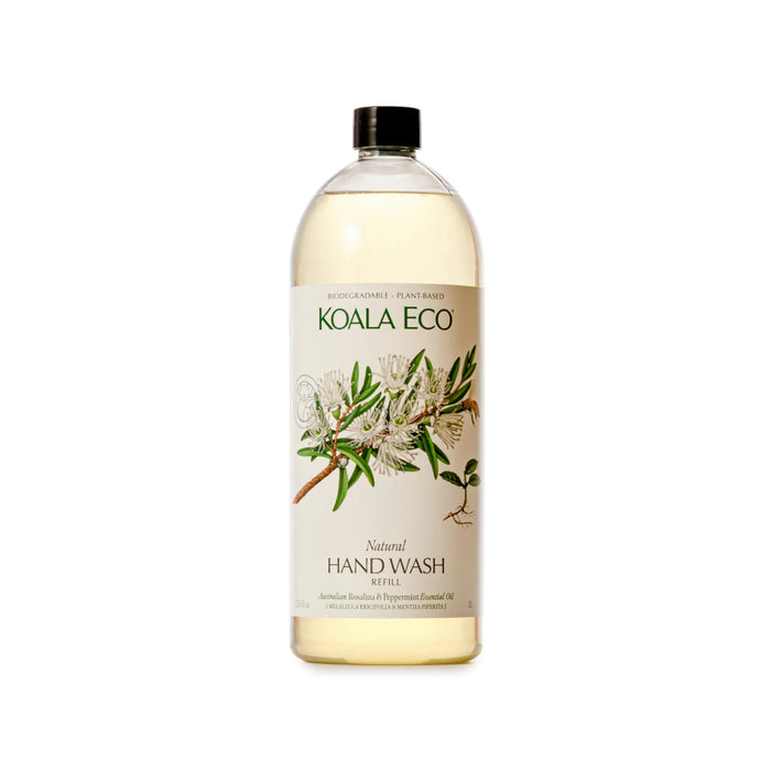 'Koala Eco Hand Wash 1L Refill - Rosalina, Peppermint Essential Oil