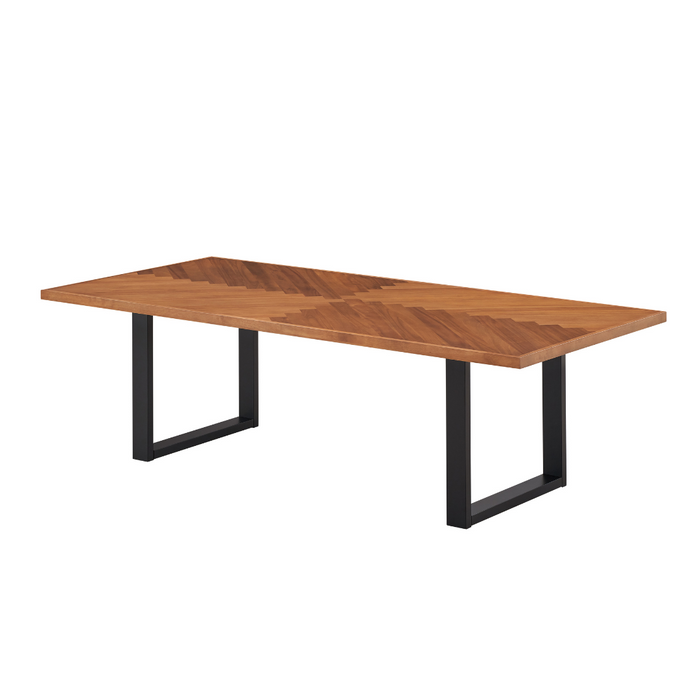 'Harry Dining Table Light Walnut 2400x1200x760