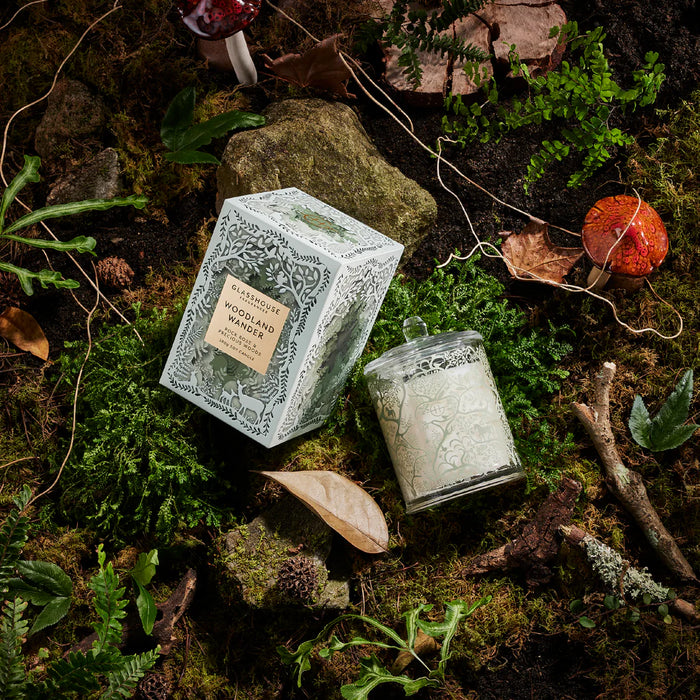 Glasshouse 380g Candle Woodland Wander -24