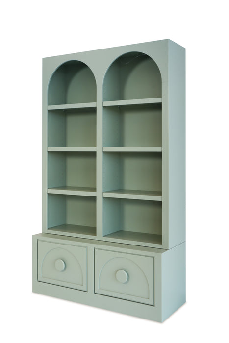 Arch Bookcase - Swedish Ivy