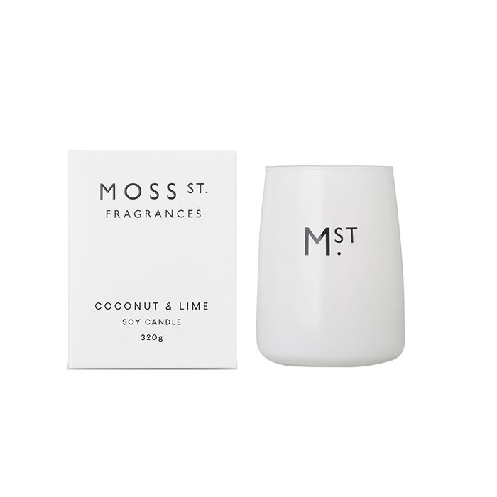 Moss ST. Candle 320g Coconut & Lime