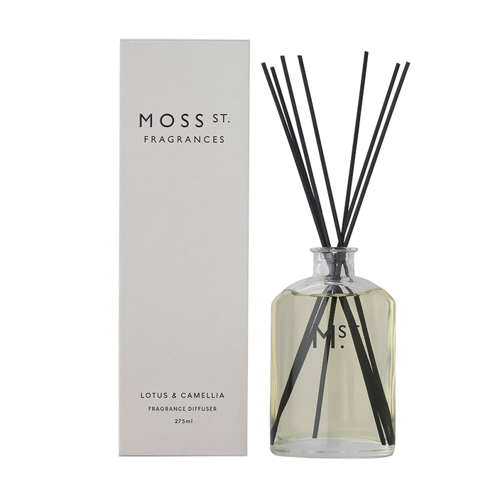 Moss St. Diffuser 275ml - Lotus & Camelia