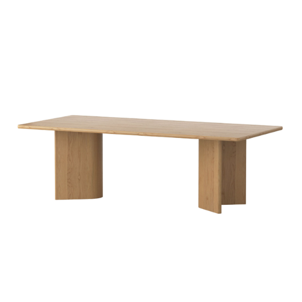 Mia Dining Table 2400 Oak Natural