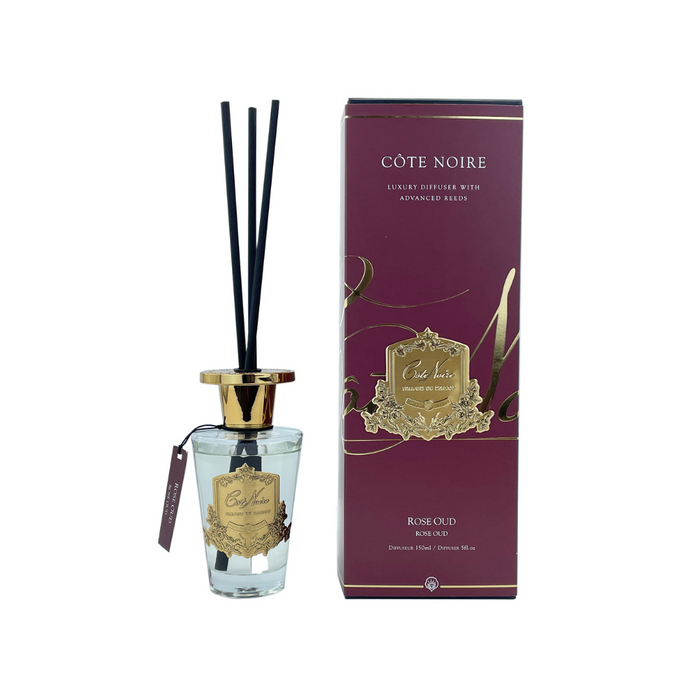 Gold 150ml Diffuser - Rose Oud