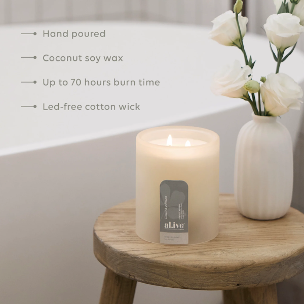 Alive Ivory Bloom Soy Candle