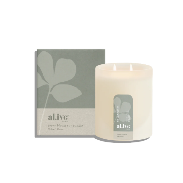 Alive Ivory Bloom Soy Candle