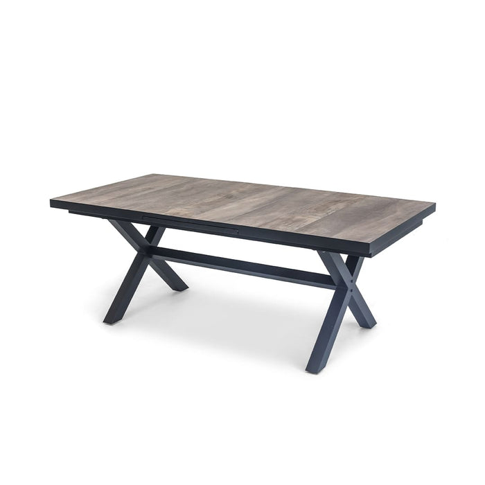 Charcoal Extension Table 201 to 261cm