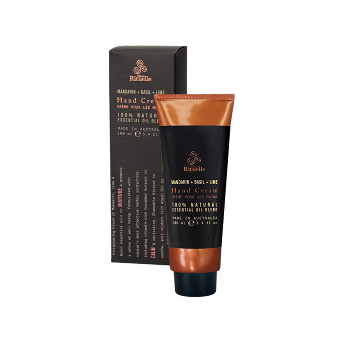 100ml Hand Cream - Mandarin, Basil & Lime