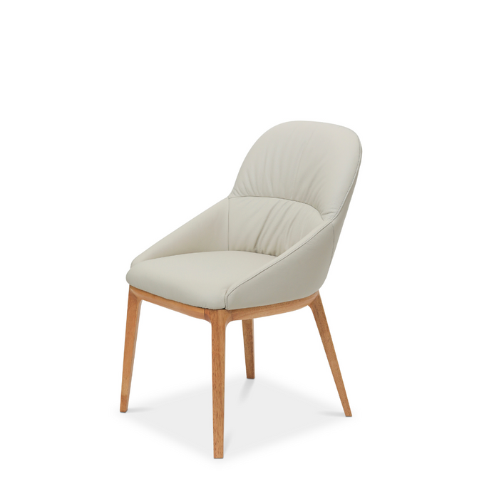 Luca Dining Chair Leather Frost