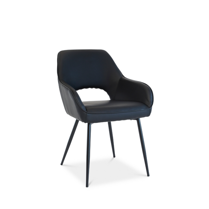 Hanover Dining Chair Black(FPU-01) PU