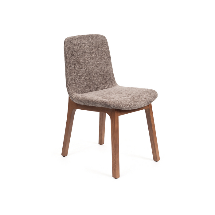 Levitate Dining Chair (Zara Elephant 17/Walnut Ash Legs)