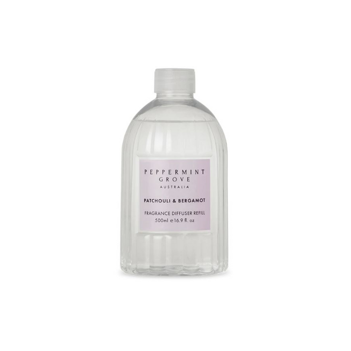 PGA Diffuser Refill 500ml Patchouli & Bergamot