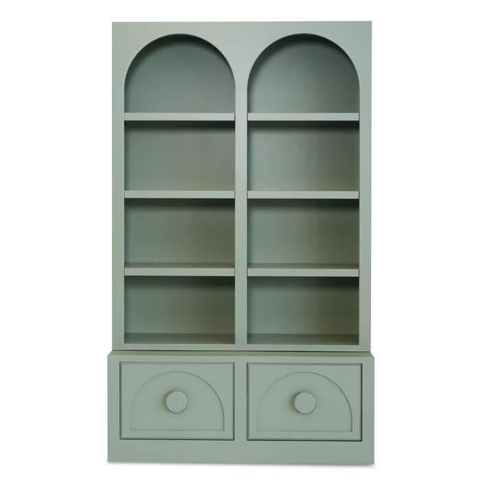 Arch Bookcase - Swedish Ivy