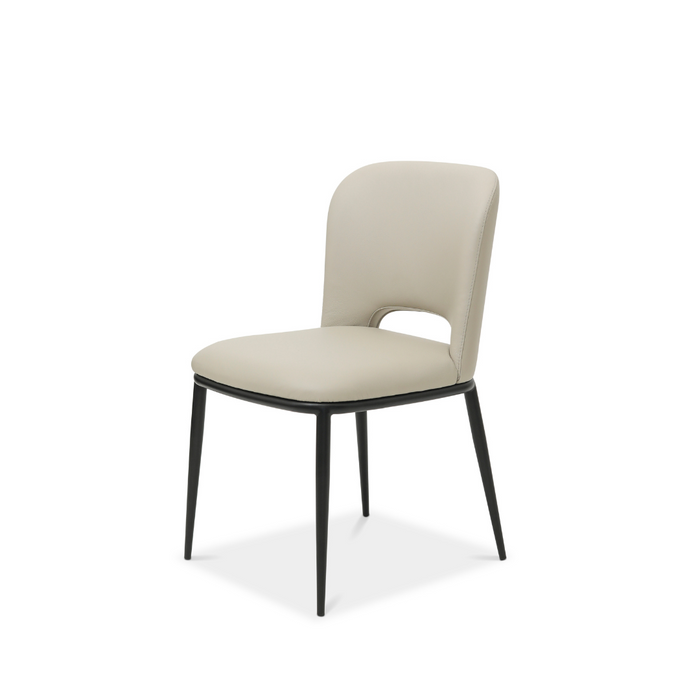 Arlo Dining Chair Leather - Wheat