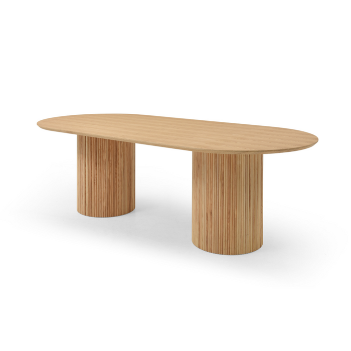 Lantina Dining Table Oval - Ash Oak