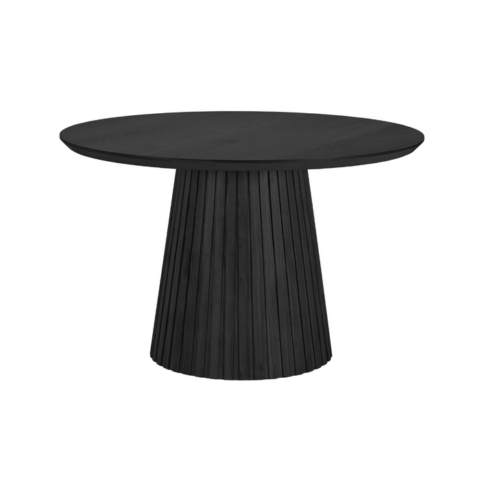 'Halls Dining Table Black 1200x1200x760