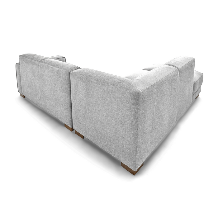 'Tommy RHF Chaise fabric Belfast Grey 040