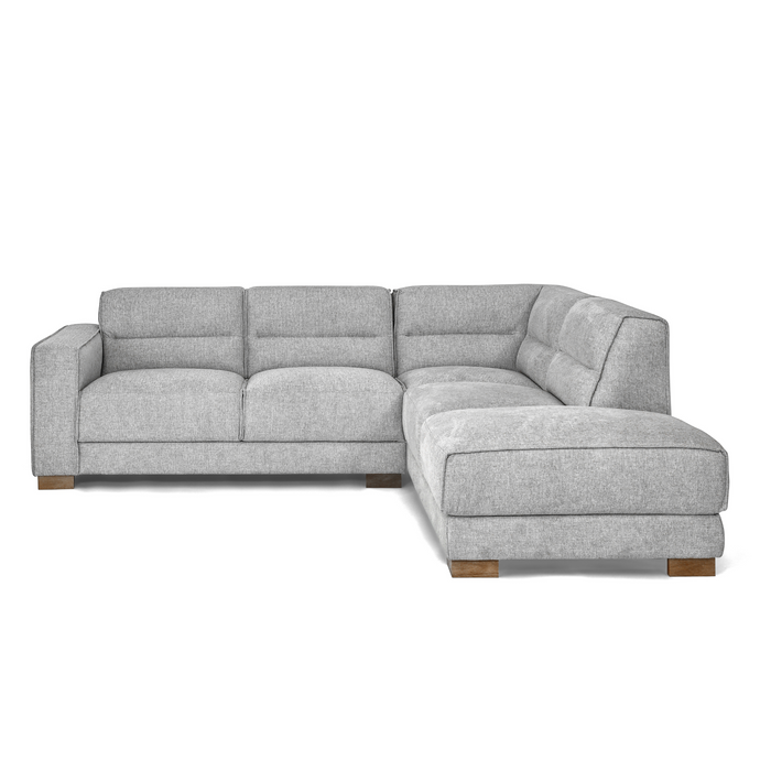 'Tommy RHF Chaise fabric Belfast Grey 040