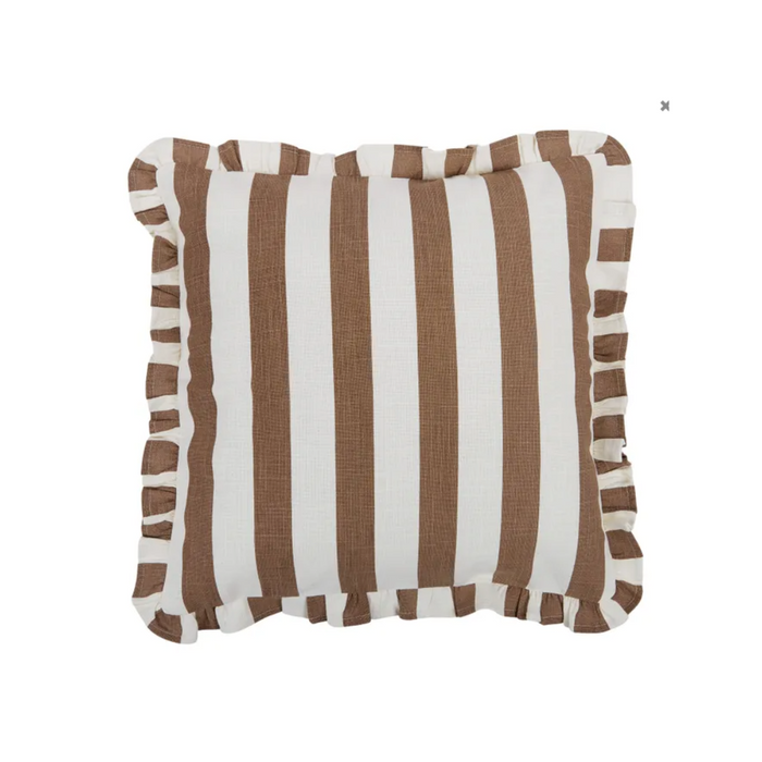 Bonny Cotton Cushion 50x50cm Cocoa