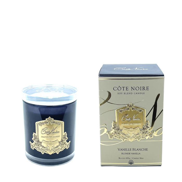 '450g Soy Candle - Blonde Vanilla - Gold
