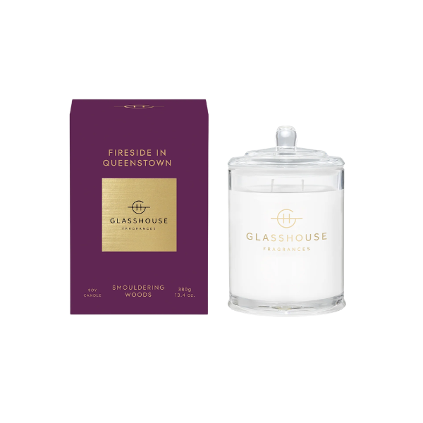 Glasshouse 380g Candle - Fireside in Queenstown
